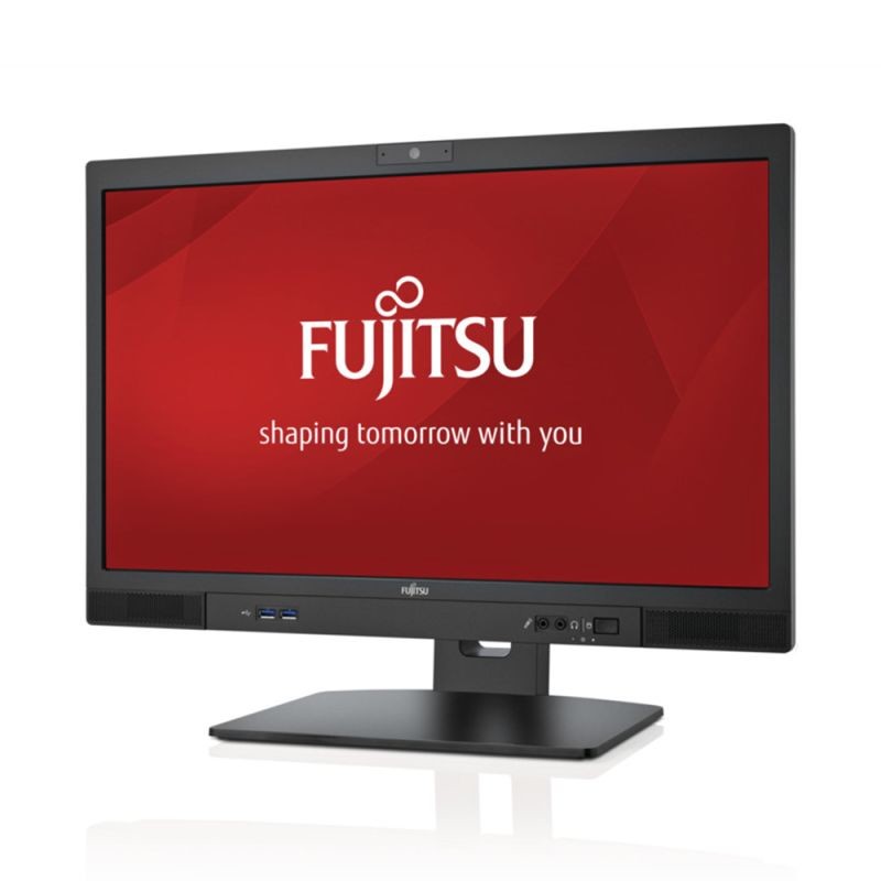 Fujitsu Esprimo K558 - 23,8", Intel Core i5-9500, 8 GB RAM,  hinten