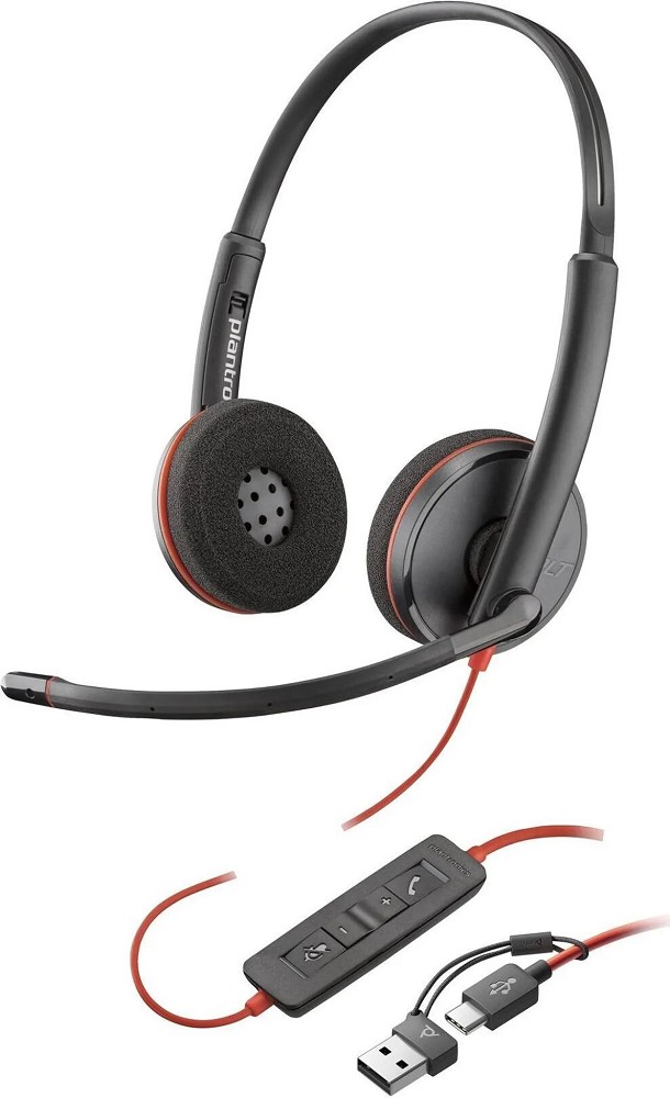 HP Blackwire 3220, Stereo-Headset, USB-C (inkl. US