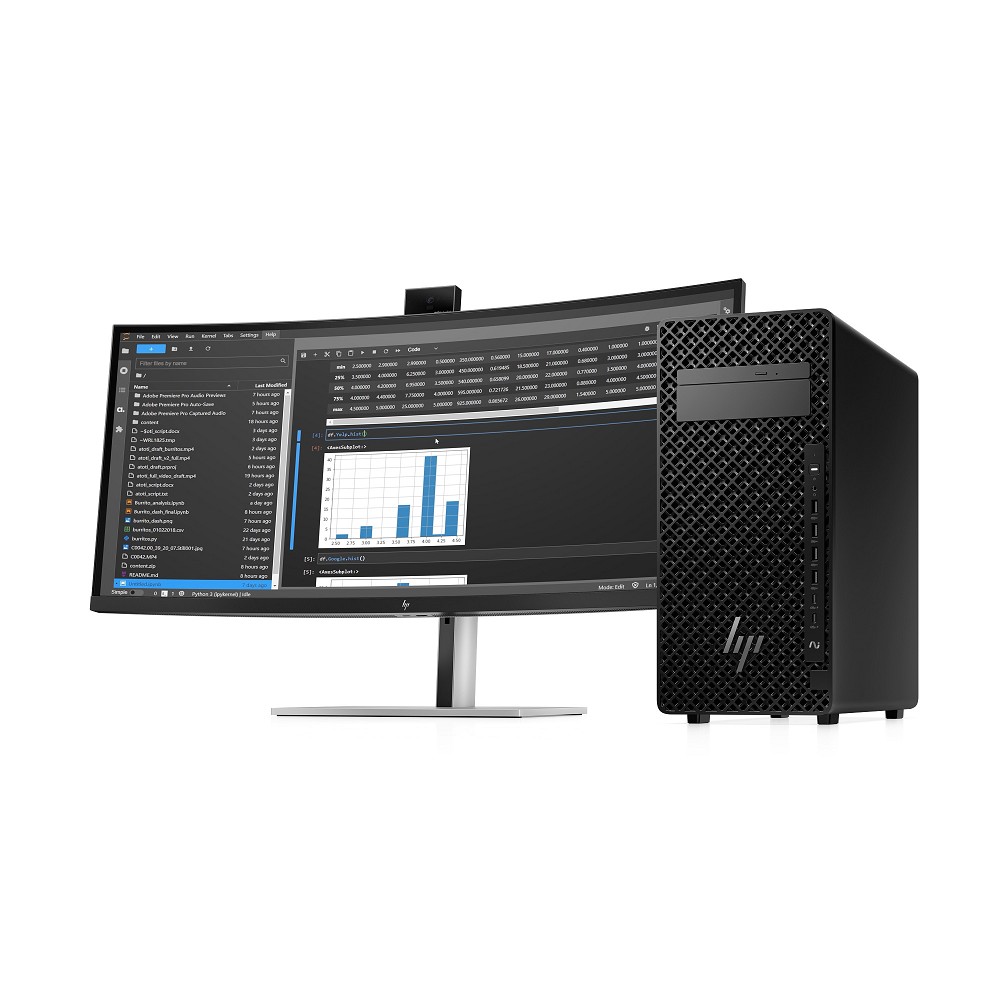 HP Z2 Tower G1i Workstation, Core Ultra 9 285K, 64 hinten