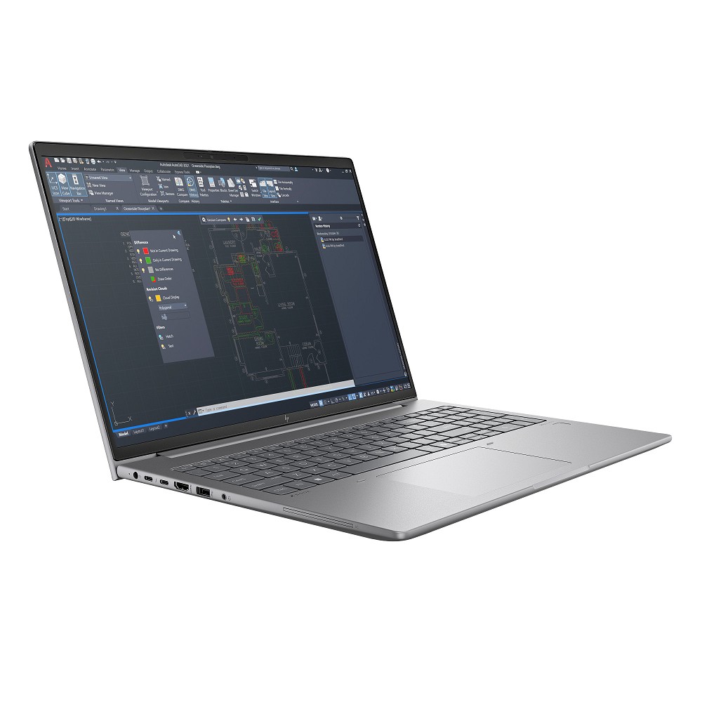 HP ZBook Power 16 G11 A, 16" WUXGA IPS, AMD Ryzen 7 8845HS,  hinten