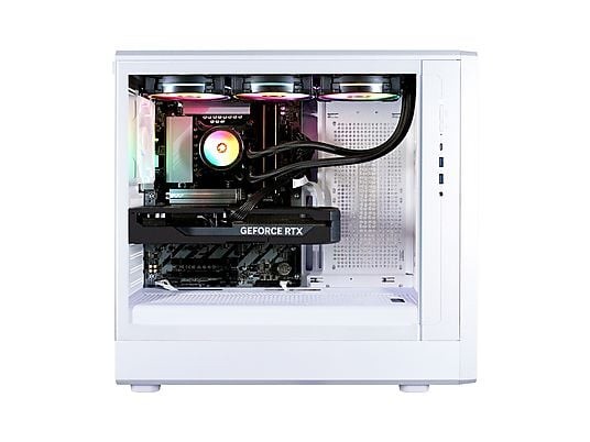GAMEMAX CLAW WH 8106 Gaming-PC, Ryzen 5 7500F, 32GB RAM, 1TB links