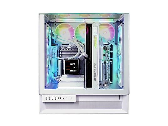 COUGAR OmnyX WT 8152 Gaming-PC, Ryzen 7 9850X3D, 64GB RAM, 2 hinten