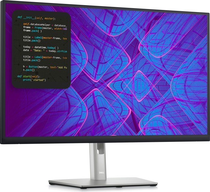 Dell P2723QE - LED-Monitor - 68.47 cm (26.96") hinten