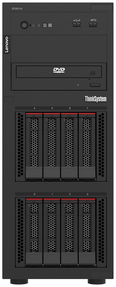 LENOVO ThinkSystem ST250 V3, Xeon 6353P, 16GB RAM 195