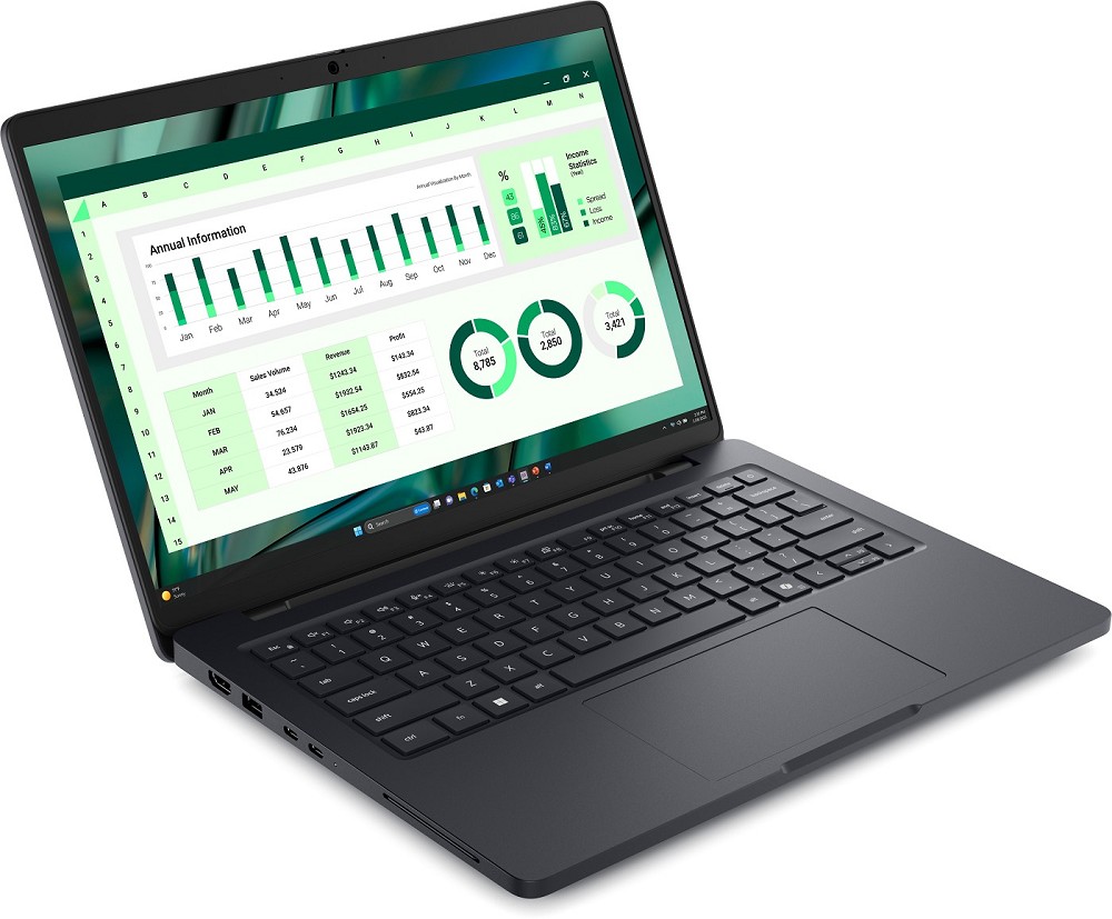 DELL Pro Max 14 MC14250 Intel Core Ultra 7 265H Mo hinten