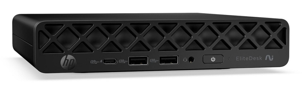 HP EliteDesk 8 Mini G2a Next Gen AI PC, Mini-PC, AMD Ryzen A hinten