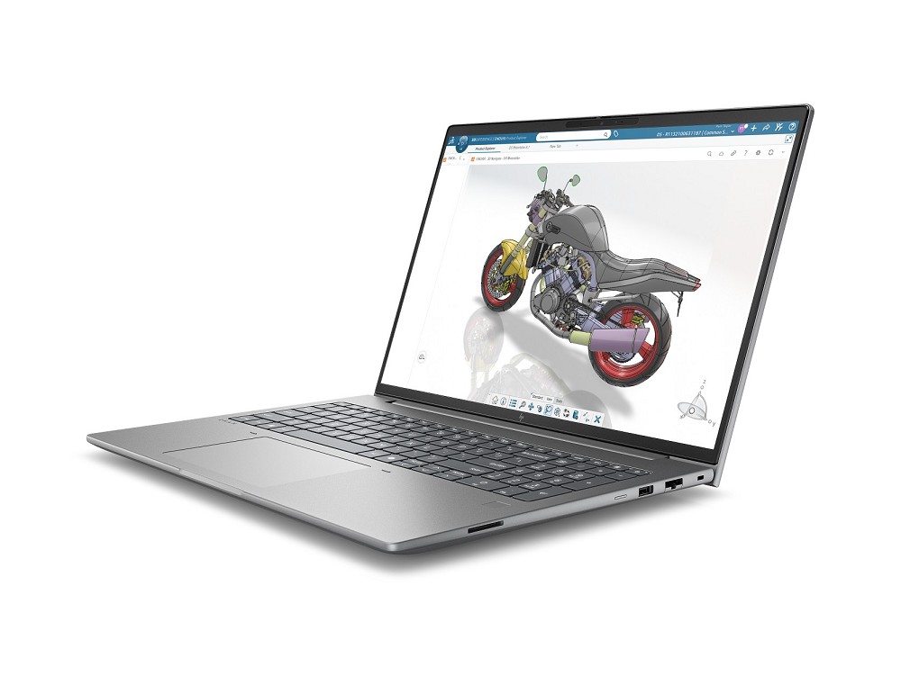 HP ZBook X G2i – 16" WQUXGA, Intel Core Ultra 7 356H, 32 GB  rechts