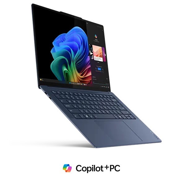 Lenovo Yoga Slim 7x 14.5" Snapdragon X Elite X1E78100 3,40 G vorn rechts Lenovo Yoga Slim 7x 14.5" Snapdragon X Elite X1E78100 3,40 G vorn rechts
