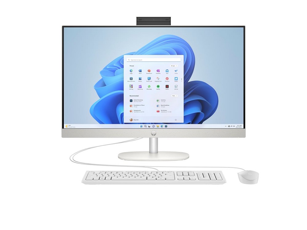 HP 27-cr0106ng - All-in-One (Komplettlösung) - Cor hinten