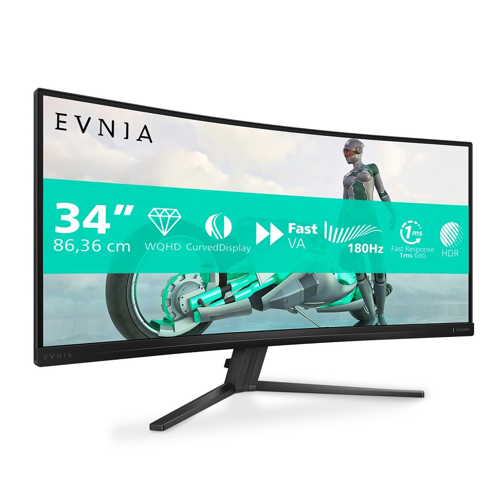 Philips Evnia 34M2C3500L/00 Computerbildschirm 86, links