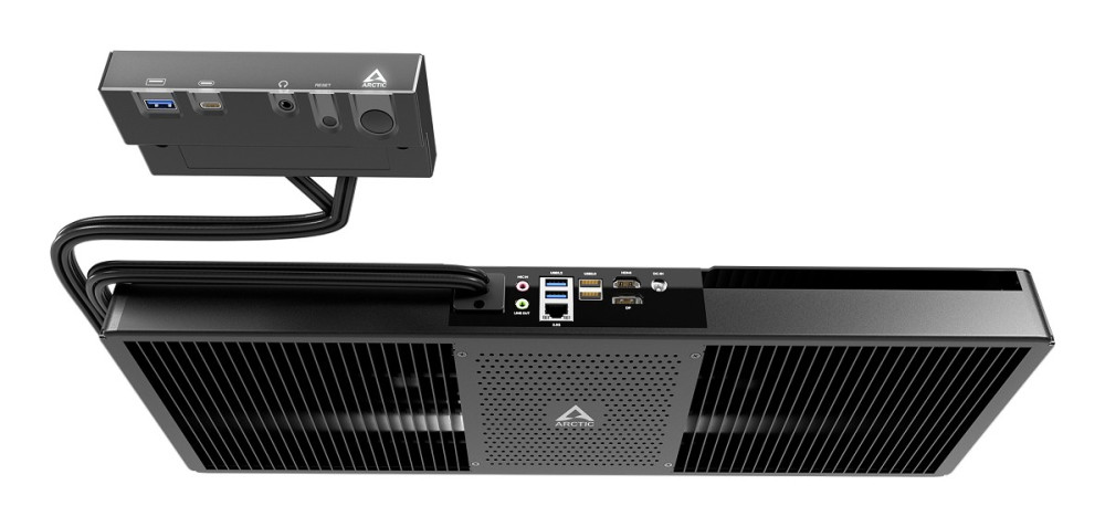 ARCTIC Senza 5700G Pro Under Desk PC vorne