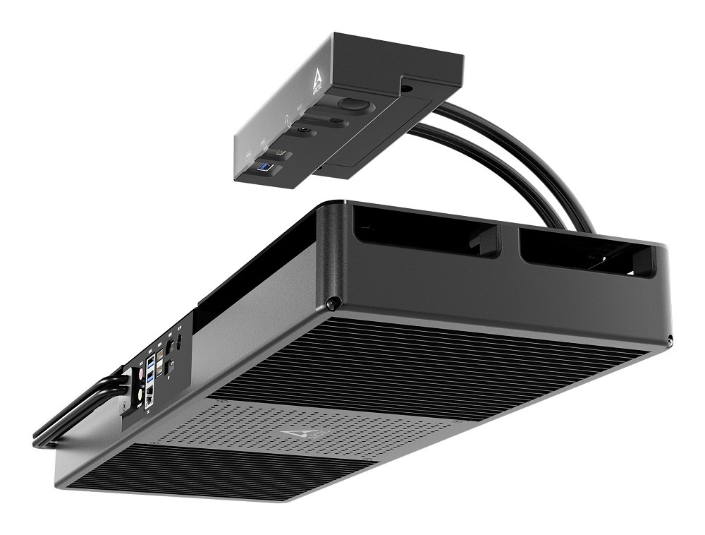 ARCTIC Senza 5700G Pro Under Desk PC hinten hinten