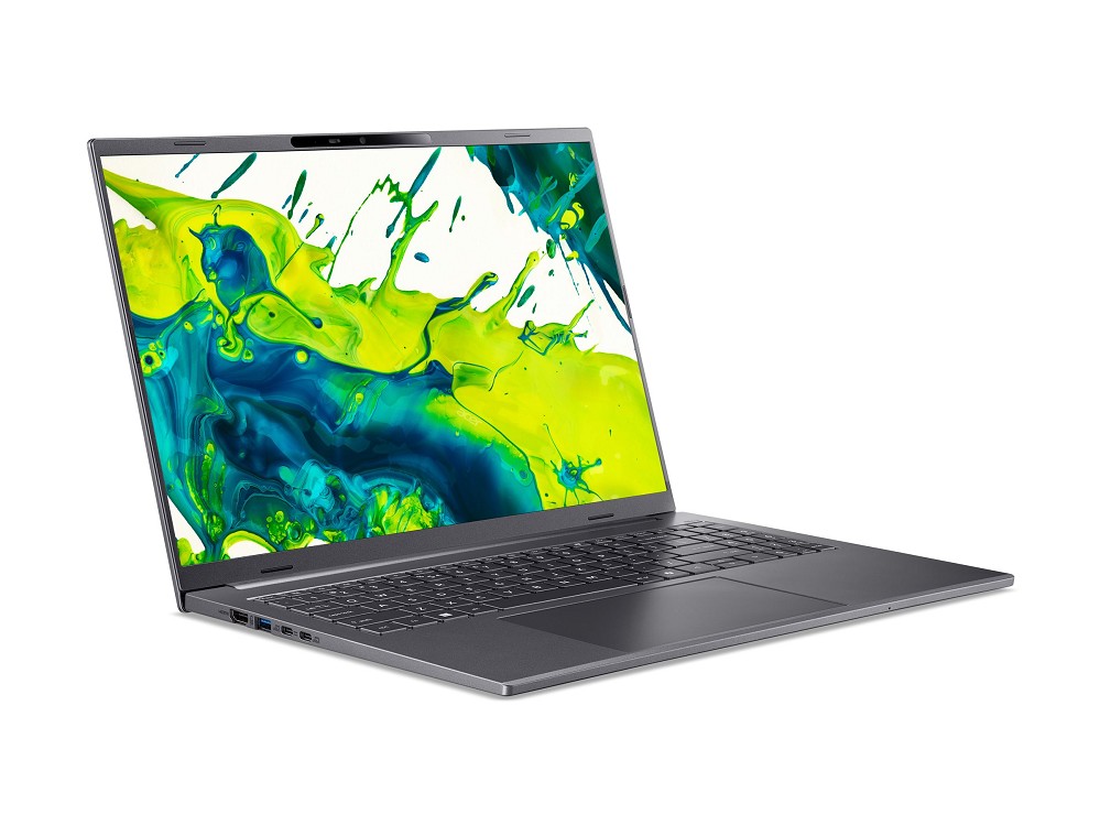 Acer Aspire 16 AI A16-11M - 180°-Scharnierdesign - rechts