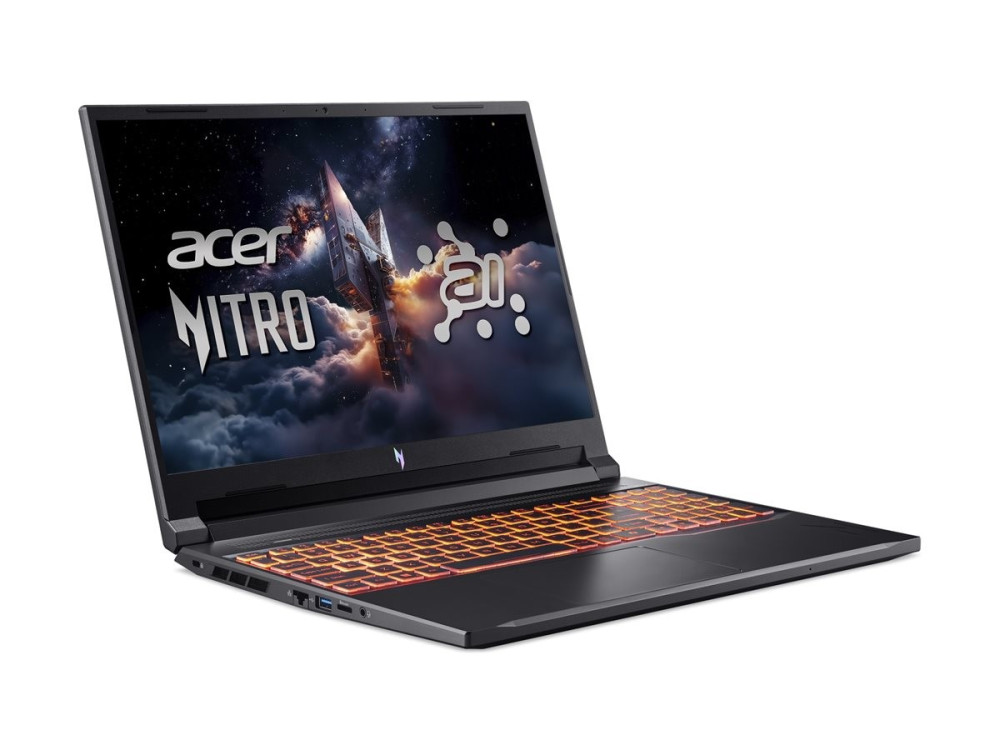 Acer Nitro V 16 AI ANV16-42-R1E2, 16" 180Hz, AMD Ryzen 7 260 hinten