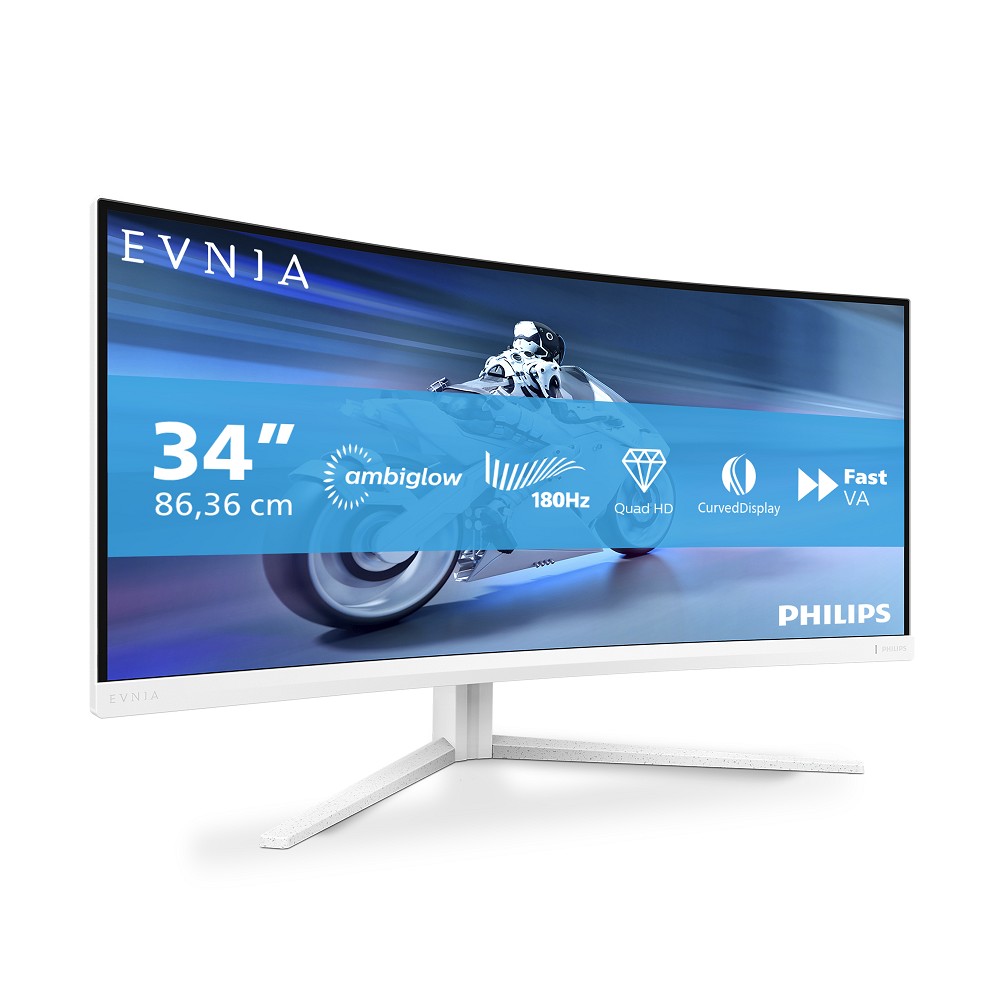 Philips Evnia 5000 34M2C5501A/00 Computerbildschir hinten