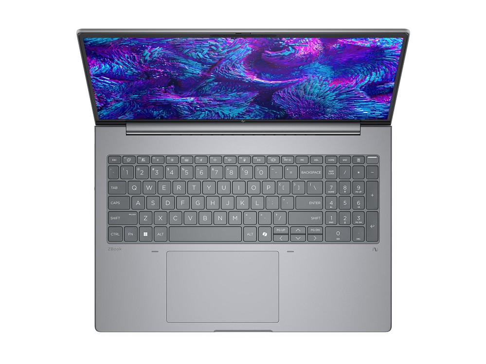 HP ZBook 8 G1i Mobile Workstation -  Core Ultra 7 hinten
