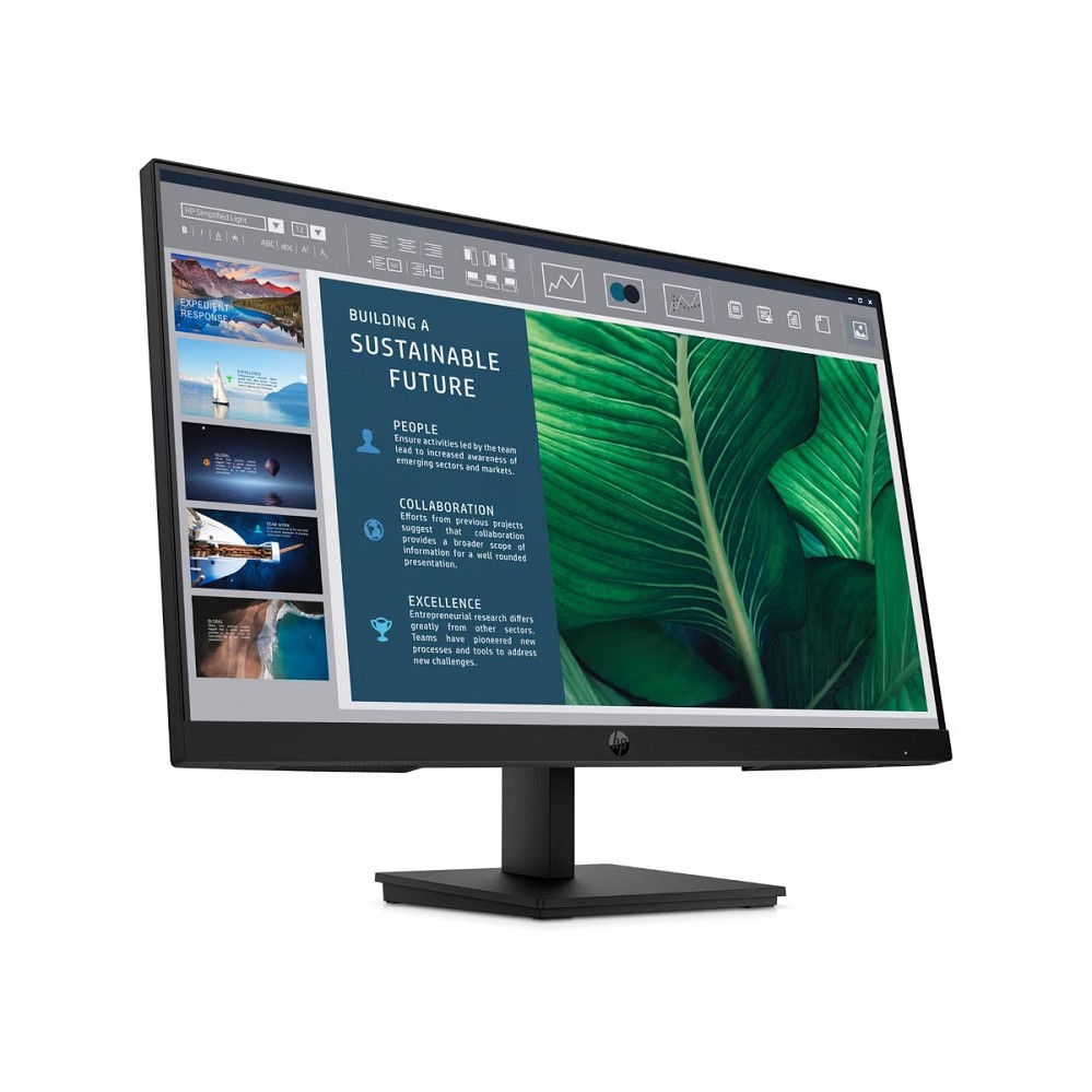 HP Series 3 Pro Serie 3 Pro 23,8-Zoll-FHD-Monitor hinten