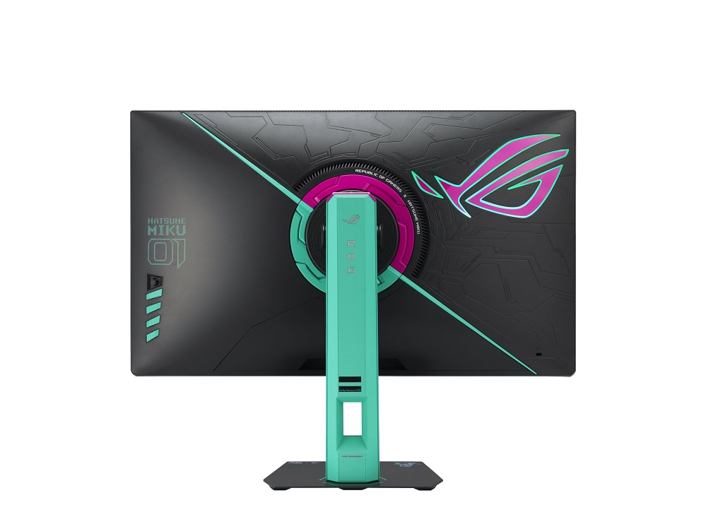 ASUS ROG Strix XG27ACMEG-G - Hatsune Miku Edition oben