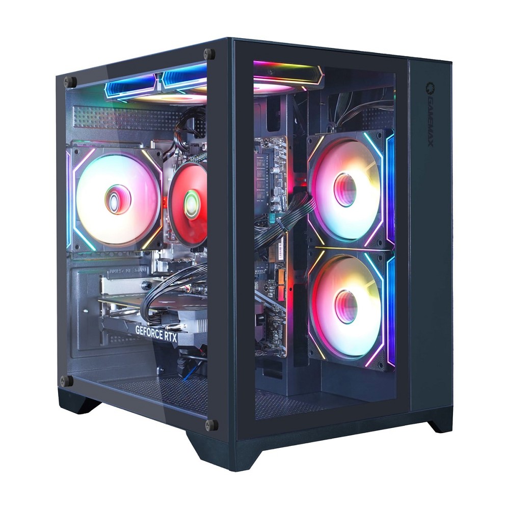 Hyrican Infinity Mini BK – AMD Ryzen 7 5700X, 16 G hinten