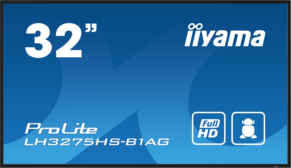 iiyama LH3275HS-B1AG Signage-Display Digital Signa hinten