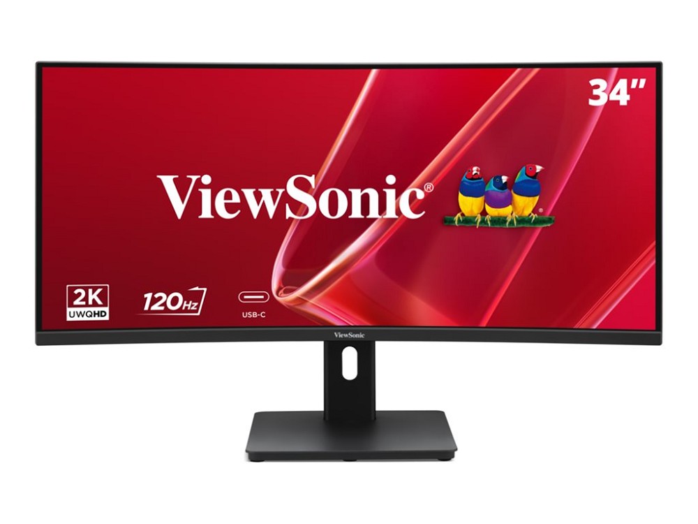 ViewSonic VA3420C-2 - LED-Monitor - gebogen - 86.4