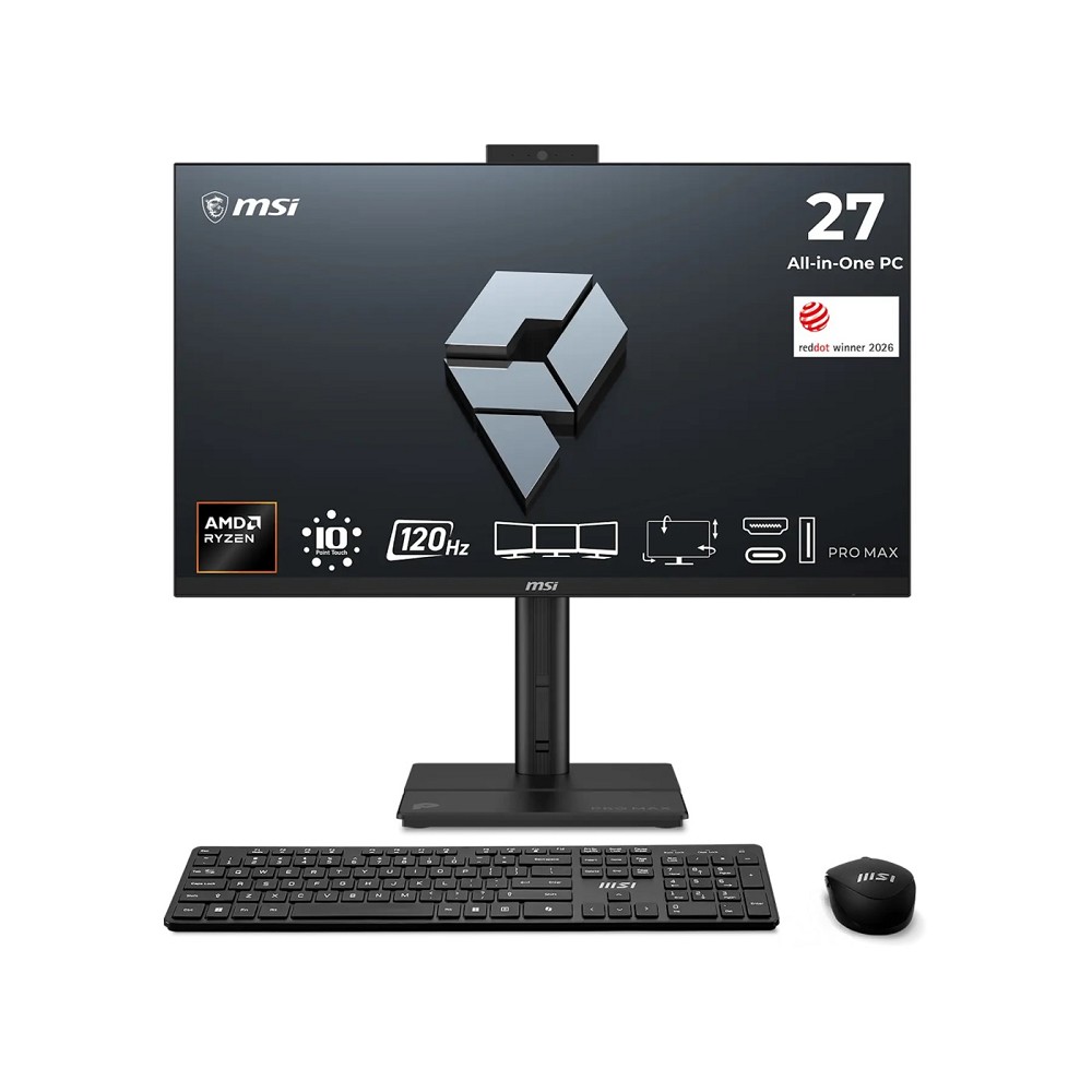 MSI PRO MAX 27P Z 8MG-016XDE, 27" FHD IPS 120Hz, AMD Ryzen 7 255, 618
