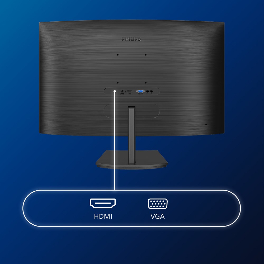 Philips E Line 271E1SCA/00 Computerbildschirm 68,6 hinten