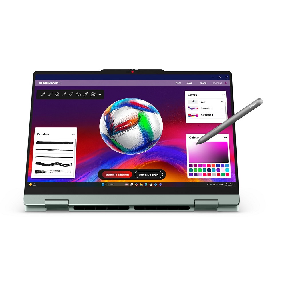Lenovo IdeaPad 5 2-in-1 14AGP11 Copilot+ PC AMD Ry vorn rechts