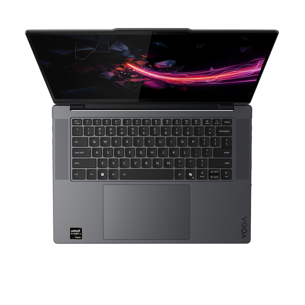 Lenovo Yoga 7 Pro - 15.3" OLED, AMD Ryzen AI MAX+ 388, 32GB  hinten