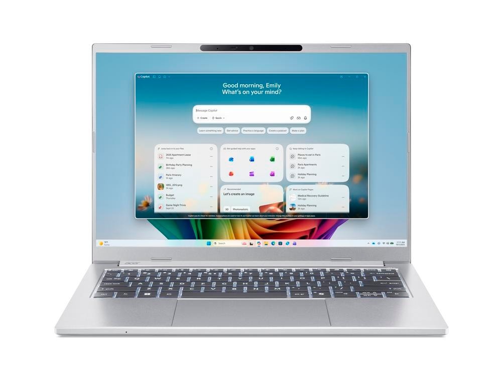 Acer Aspire 14 AI A14-I71M -  Core Ultra 7 355 / 2
