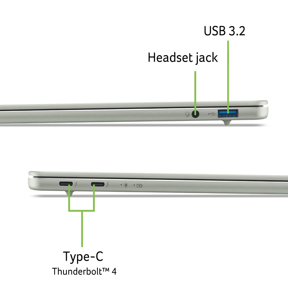 Acer Notebook Swift Air 14 SFA14-I31 SFA14-I31-51H hinten