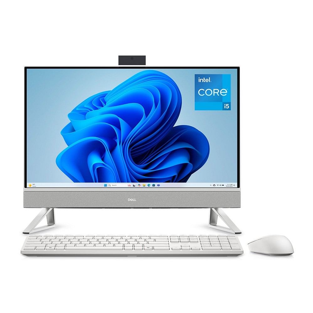Dell 24 All-in-One Desktop, 23,8" FHD, Intel Core i5-1334U,  hinten