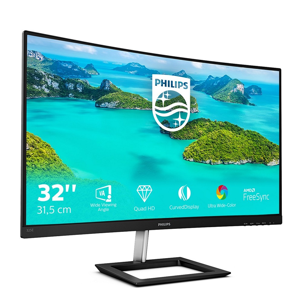 Philips E Line 325E1C/00 Computerbildschirm 80 cm links