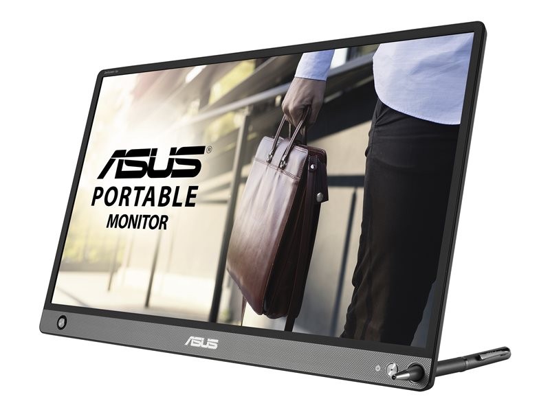 ASUS ZenScreen GO MB16AHP - LCD-Monitor - Full HD hinten