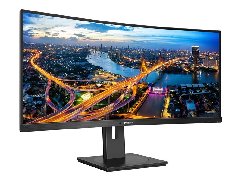 Philips 345B1C - LED-Monitor - gebogen - 86.4 cm ( hinten