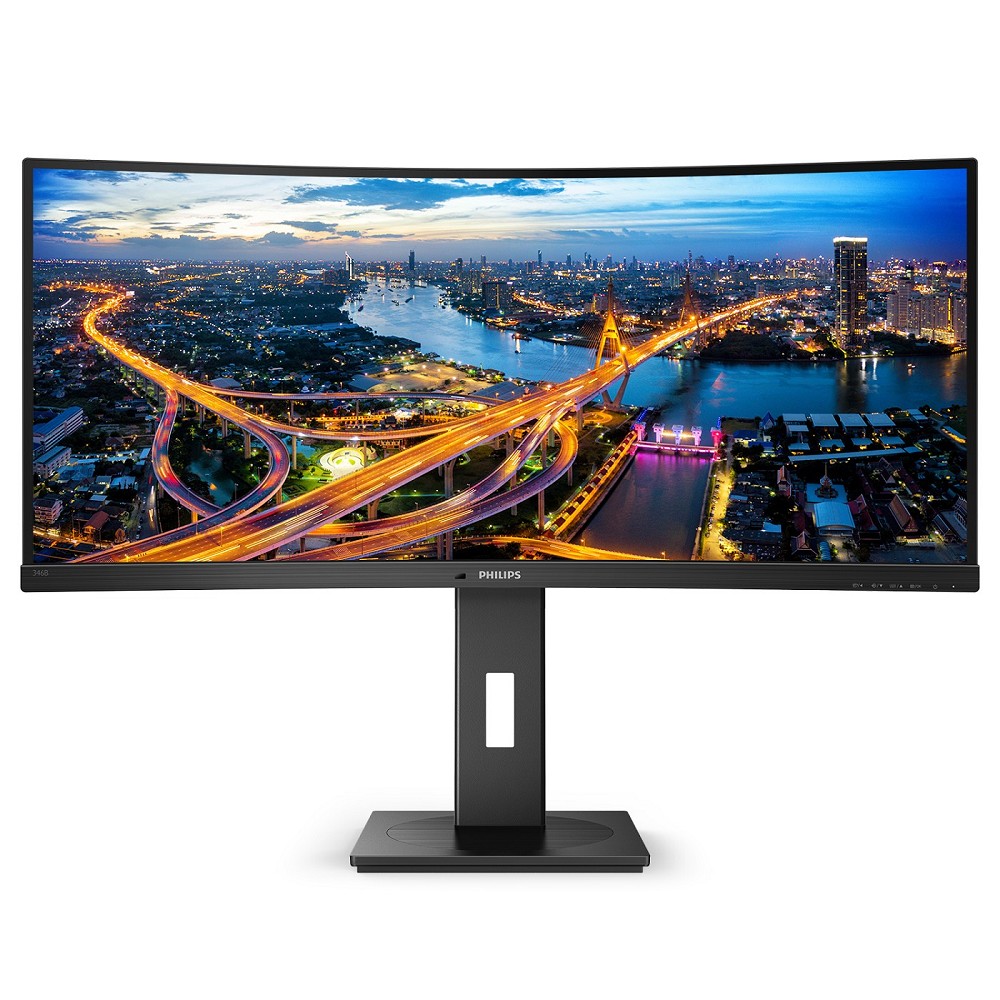 Philips B Line 346B1C - LED-Monitor - gebogen - 86 innen