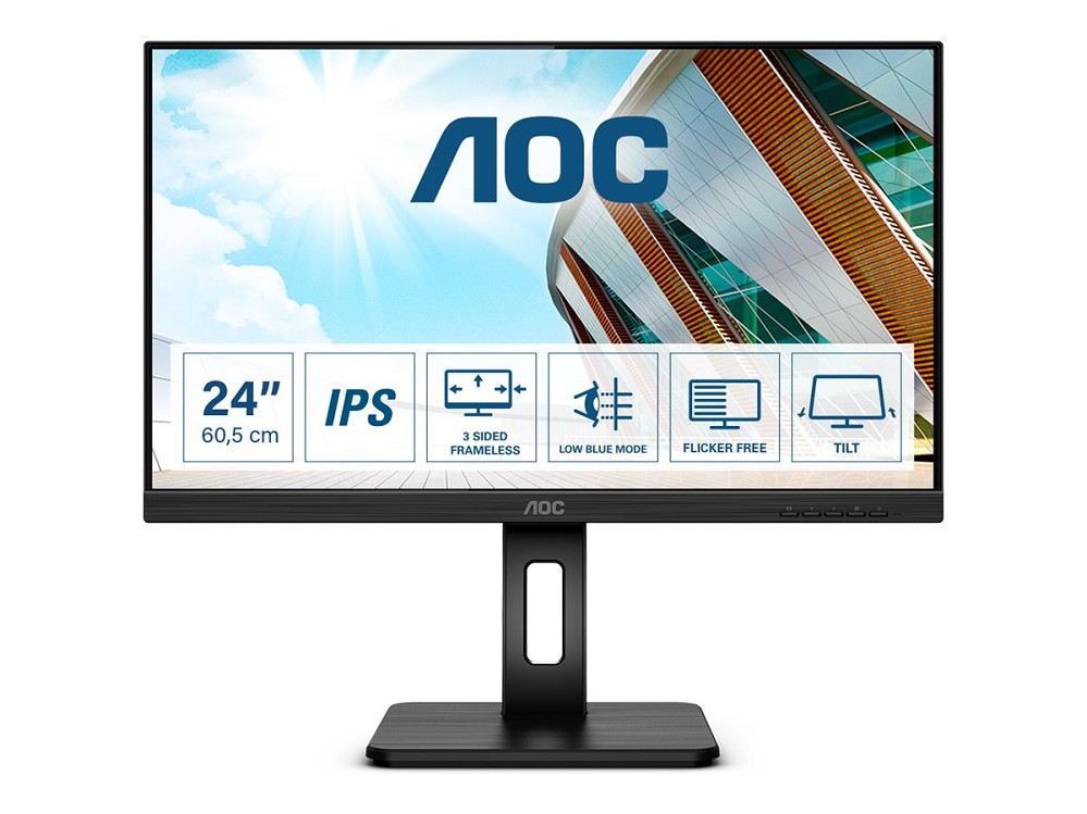 AOC Q24P2Q - LED-Monitor - 60.5 cm (23.8") (24" si