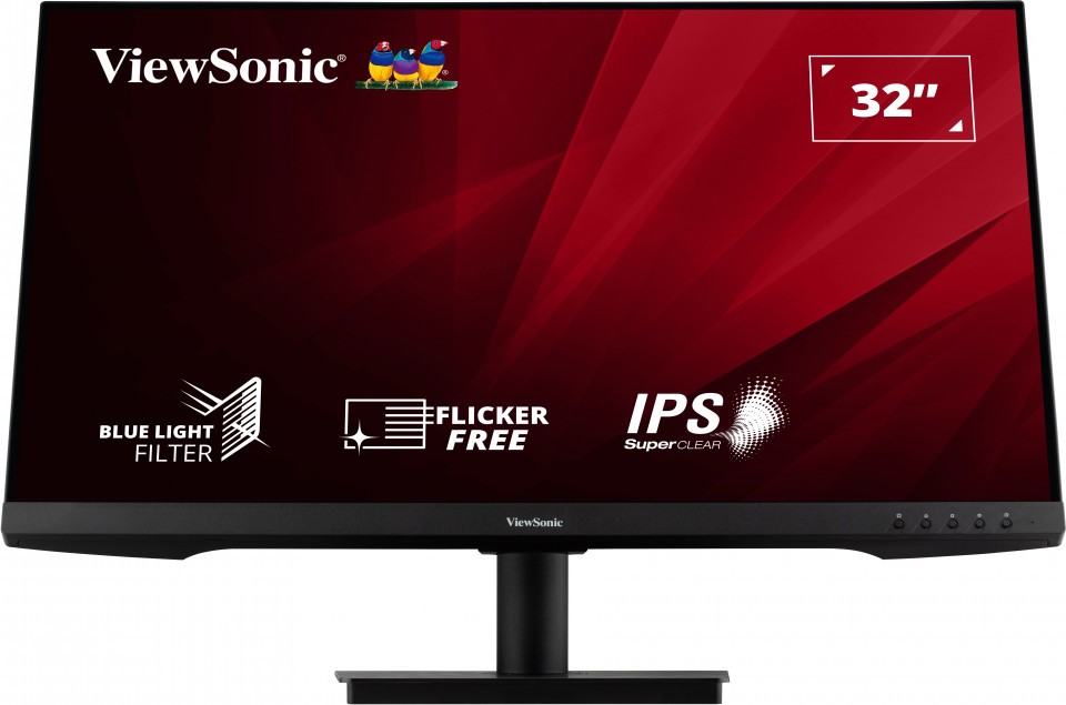 Viewsonic VA VA3209-2K-MHD Computerbildschirm 81,3 hinten