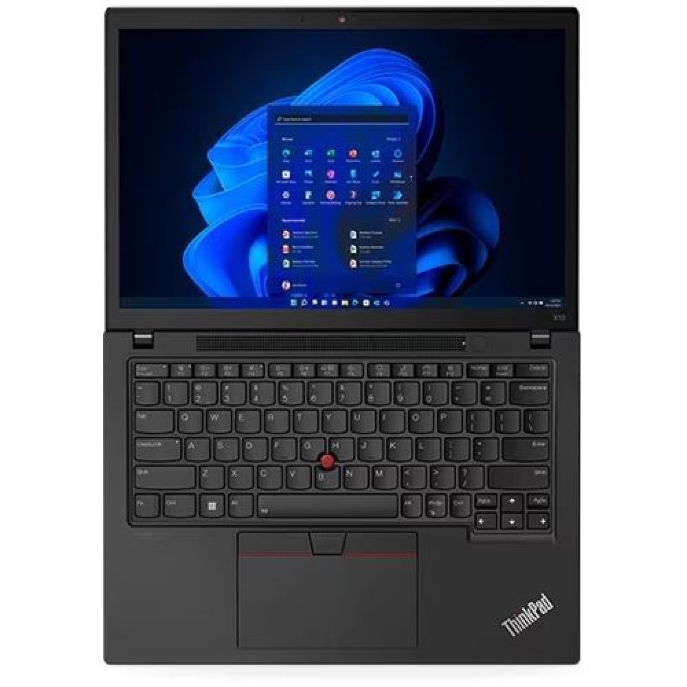 Lenovo ThinkPad X13 G3 (Intel), Thunder Black, Cor hinten
