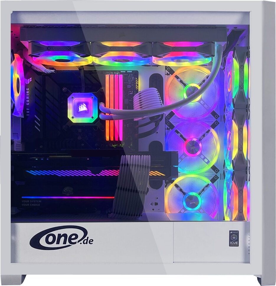 ONE GAMING High End PC Ichbinsjetzt iCUE Edition hinten