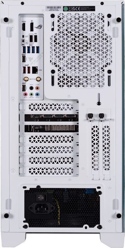 ONE GAMING High End PC White Edition AN19 unten