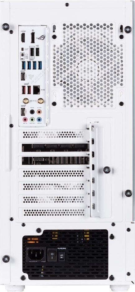 ONE GAMING Gaming PC White Edition AN62 oben