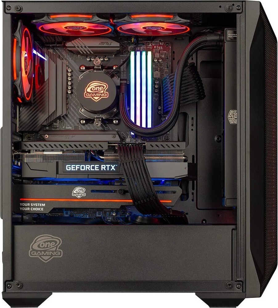 ONE GAMING Gaming PC heldenhafte Edition hinten