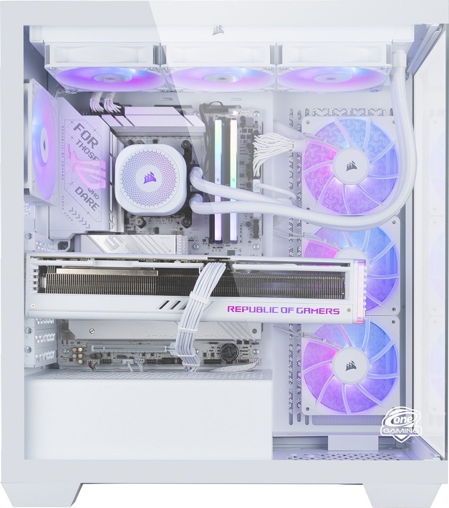 ONE High End Gaming PC White Edition AR262 links