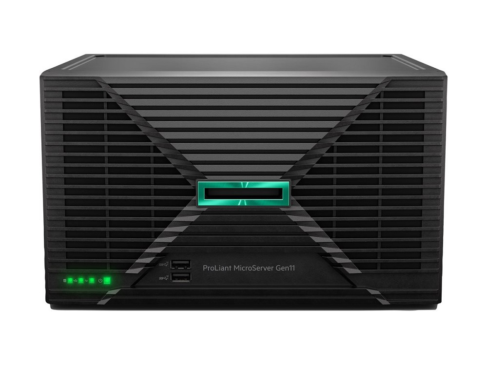 HPE ProLiant MicroServer Gen11 - Ultra-Micro-Tower hinten