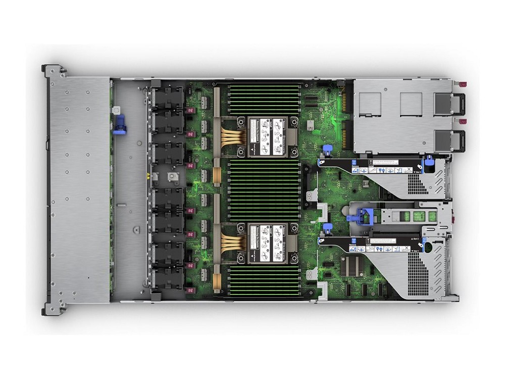 HPE ProLiant DL360 Gen11 - Rack-Montage - Xeon Sil oben