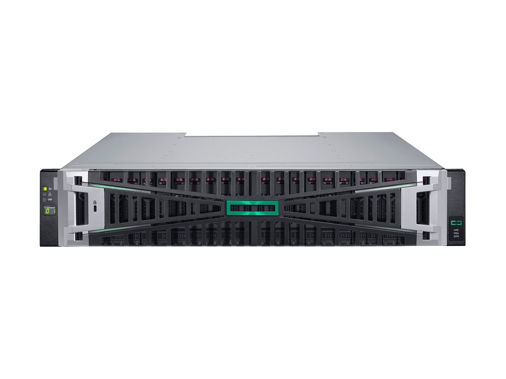 HPE Modular Smart Array 2070 12Gb SAS SFF Storage hinten