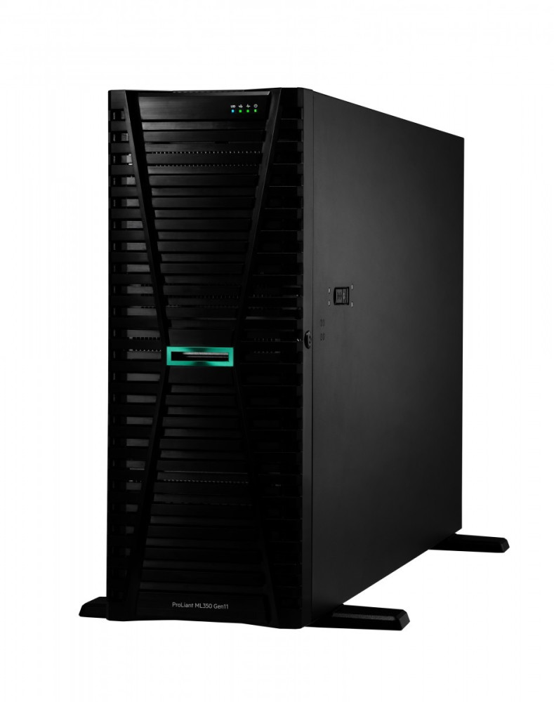 HPE ProLiant ML350 Gen11 – Intel Xeon Silver 4510, hinten