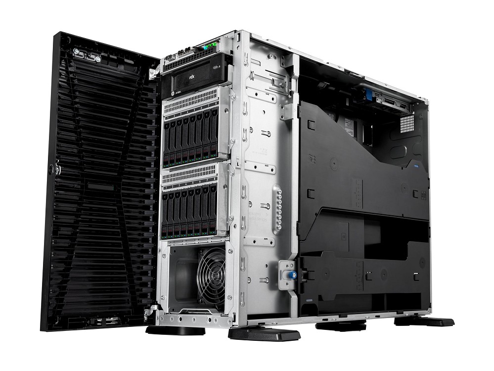 HPE ProLiant ML110 Gen11 - Server - Tower - 4.5U - hinten