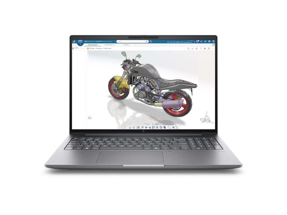 HP ZBook X G2i Mobile Workstation - 170-Grad-Schar rechts